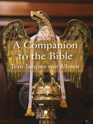 cover image of A Companion to the Bible